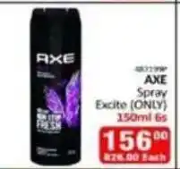 KitKat Cash and Carry AXE Spray Excite [ONLY] offer