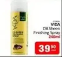 KitKat Cash and Carry VIDA Oil Sheen Finishing Spray offer