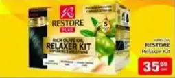 KitKat Cash and Carry RESTORE PLUS Rich Olive Oil Relaxer Kit offer