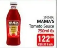 KitKat Cash and Carry MAMA'S Tomato Sauce offer