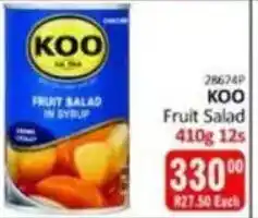 KitKat Cash and Carry KOO Fruit Salad in Syrup offer