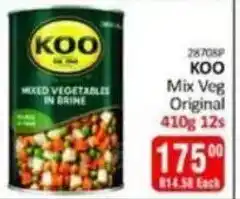 KitKat Cash and Carry KOO Mix Veg Original offer