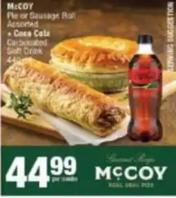KwikSpar McCoy Pie or Sausage Roll Assorted offer