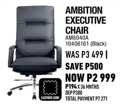 Home Corp AMBITION EXECUTIVE CHAIR offer