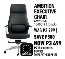 Home Corp AMBITION EXECUTIVE CHAIR offer