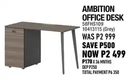 Home Corp Ambition office desk offer