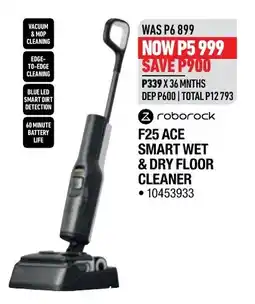 Home Corp roborock F25 ACE SMART WET & DRY FLOOR CLEANER offer