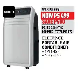Home Corp ELEGANCE PORTABLE AIR CONDITIONER offer