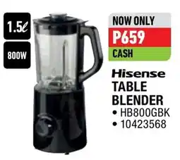 Home Corp Hisense TABLE BLENDER offer