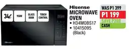 Home Corp Hisense MICROWAVE OVEN offer