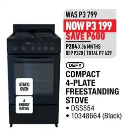 Home Corp Defy Compact 4-Plate Freestanding Stove offer