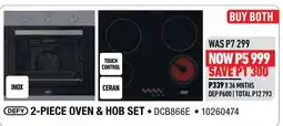 Home Corp DEFY 2-PIECE OVEN & HOB SET offer