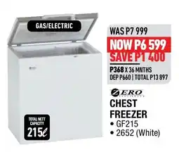 Home Corp ZERO CHEST FREEZER offer