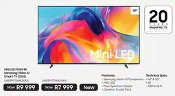 Samsung Samsung Vision AI Smart TV offer