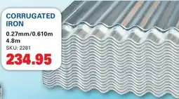 Cashbuild Corrugated Iron offer