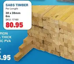 Cashbuild SABS TIMBER offer