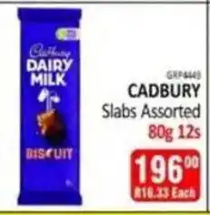 KitKat Cash and Carry CADBURY Slabs Assorted offer