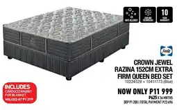 Home Corp Sealy Crown Jewel Razina 152cm Extra Firm Queen Bed Set offer