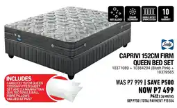 Home Corp Sealy CAPRIVI 152CM FIRM QUEEN BED SET offer