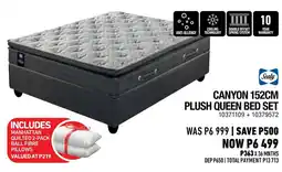 Home Corp Sealy Canyon 152CM Plush Queen Bed Set offer