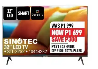 SINOTEC 32" LED TV