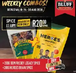 Bluff Meat Supply Legacy Sprinkle offer
