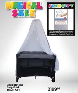 Baby City Snuggletime Easy Fold Travel Cot offer