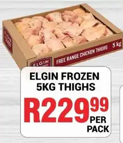 Chikro Food Market Elgin Frozen Chicken Thighs offer