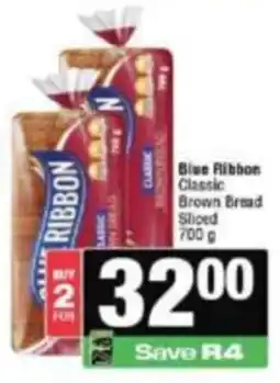 KwikSpar Blue Ribbon Classic Brown Bread Sliced offer