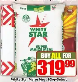 Three Star Cash and Carry White Star Maize Meal offer