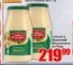 Three Star Cash and Carry Mayonnaise offer