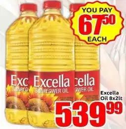 Three Star Cash and Carry Excella Sunflower Oil offer
