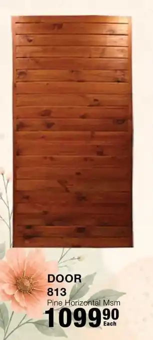 Door 813 Pine Horizontal Msm