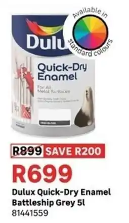 Leroy Merlin Dulux Quick-Dry Enamel offer