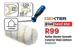 Leroy Merlin Roller Dexter Smooth Exterior Wall 220mm offer