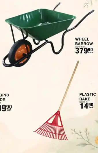Build It WHEEL BARROW offer