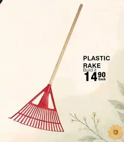 Build It Build it Plastic Rake offer