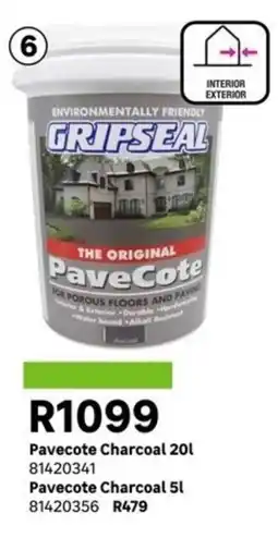Leroy Merlin Pavecote Charcoal offer