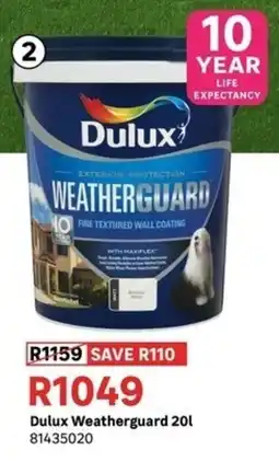 Leroy Merlin Dulux Weatherguard offer