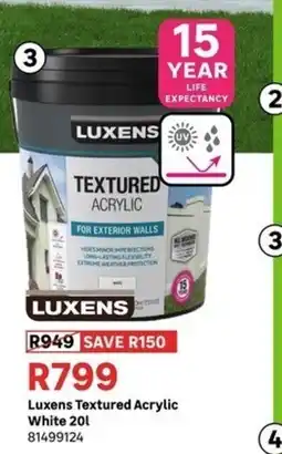 Leroy Merlin Luxens Textured Acrylic offer
