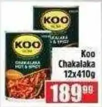 Devland Cash And Carry Koo Chakalaka offer