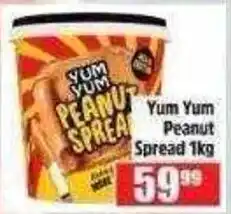 Devland Cash And Carry Yum Yum Peanut Spread offer