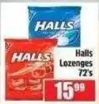 Devland Cash And Carry Halls Lozenges offer