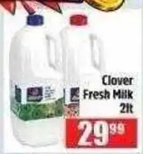 Devland Cash And Carry Clover Fresh Milk offer