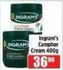 Devland Cash And Carry Ingram's Camphor Cream offer