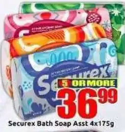 Three Star Cash and Carry Securex Bath Soap Assorted offer