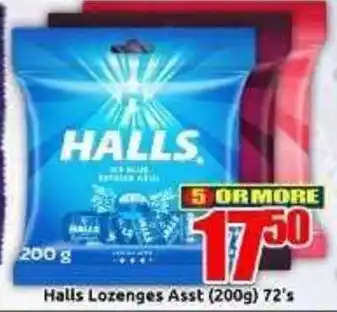 Halls Lozenges Assorted
