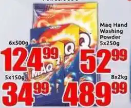 Three Star Cash and Carry Maq Hand Washing Powder offer