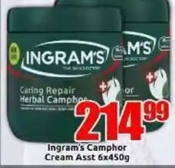 Three Star Cash and Carry Ingram's Camphor Cream offer