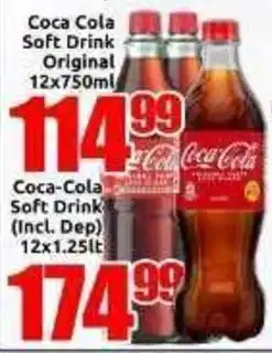 Three Star Cash and Carry Coca-Cola Soft Drink Original offer